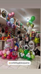 Confetti y Globos