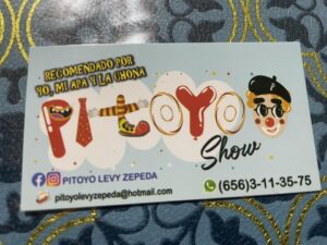 Payaso Pitoyo Card